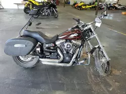 Harley-Davidson salvage cars for sale: 2014 Harley-Davidson Fxdwg Dyna Wide Glide