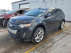 Salvage cars for sale at Chicago Heights, IL auction: 2011 Ford Edge Sport