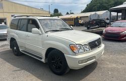 Salvage cars for sale at York Haven, PA auction: 2002 Lexus LX 470