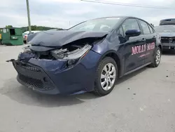 Salvage cars for sale at Lebanon, TN auction: 2022 Toyota Corolla LE