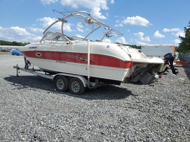 2006 Stingray Boat With Trailer