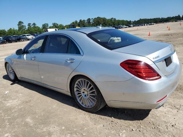 2015 Mercedes-Benz S S600