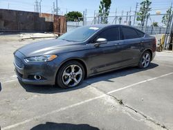 Salvage cars for sale at Wilmington, CA auction: 2016 Ford Fusion SE