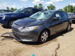 Salvage cars for sale at Elgin, IL auction: 2018 Ford Focus S