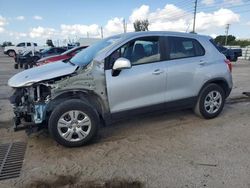 Salvage cars for sale at Miami, FL auction: 2017 Chevrolet Trax LS
