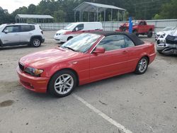 BMW salvage cars for sale: 2004 BMW 325 CI