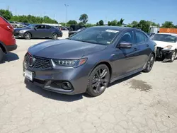 Salvage cars for sale at Bridgeton, MO auction: 2020 Acura TLX Technology