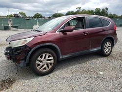 Salvage cars for sale at Riverview, FL auction: 2016 Honda CR-V EX