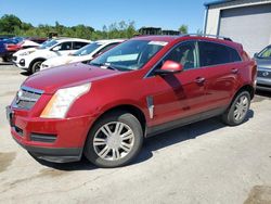 Salvage cars for sale at Duryea, PA auction: 2010 Cadillac SRX Luxury Collection