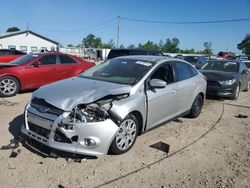 Salvage cars for sale at Pekin, IL auction: 2012 Ford Focus SE