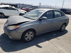 Salvage cars for sale from Copart Sun Valley, CA: 2010 Hyundai Elantra Blue
