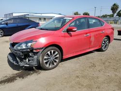 Nissan Sentra s salvage cars for sale: 2017 Nissan Sentra S