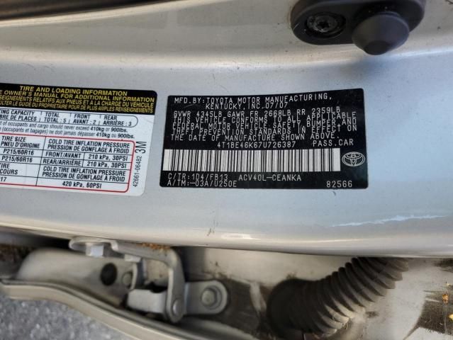 2007 Toyota Camry CE