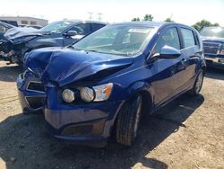 Salvage cars for sale at Elgin, IL auction: 2013 Chevrolet Sonic LT