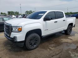 Salvage cars for sale at Woodhaven, MI auction: 2021 GMC Canyon AT4