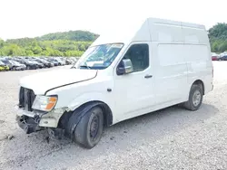 Salvage cars for sale at Hurricane, WV auction: 2021 Nissan NV 2500 S