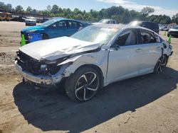 Salvage cars for sale at Florence, MS auction: 2018 Honda Accord Sport