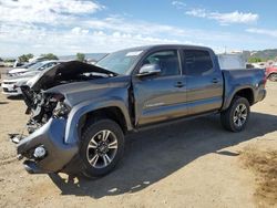 Toyota Tacoma salvage cars for sale: 2017 Toyota Tacoma Double Cab