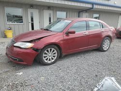 Salvage cars for sale at Earlington, KY auction: 2013 Chrysler 200 Limited