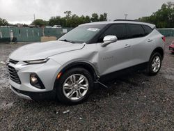 Chevrolet Blazer salvage cars for sale: 2020 Chevrolet Blazer 3LT