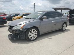 Salvage cars for sale at Grand Prairie, TX auction: 2015 Nissan Sentra S