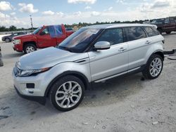 Land Rover Range Rover salvage cars for sale: 2013 Land Rover Range Rover Evoque Prestige Premium