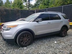 Salvage cars for sale at Waldorf, MD auction: 2014 Ford Explorer XLT