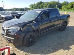 Honda Ridgeline Black Edition salvage cars for sale: 2018 Honda Ridgeline Black Edition