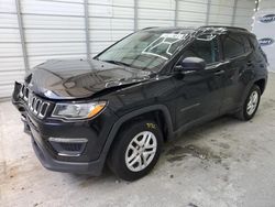 Jeep Compass salvage cars for sale: 2018 Jeep Compass Sport