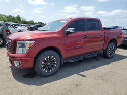 Salvage cars for sale from Copart Pennsburg, PA: 2018 Nissan Titan SV