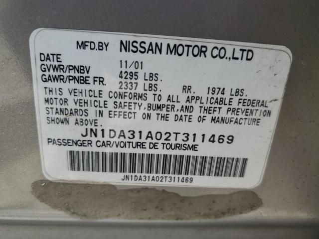 2002 Nissan Maxima GLE