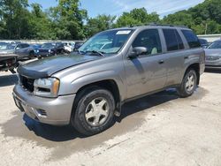 Salvage cars for sale at Ellwood City, PA auction: 2006 Chevrolet Trailblazer LS