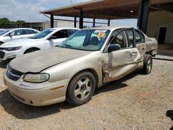 Salvage cars for sale at Tanner, AL auction: 2002 Chevrolet Malibu