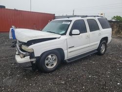 Salvage vehicles for parts for sale at auction: 2002 Chevrolet Tahoe C1500