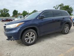 Flood-damaged cars for sale at auction: 2015 Toyota Highlander XLE