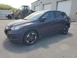 Salvage cars for sale at Assonet, MA auction: 2018 Honda HR-V EX