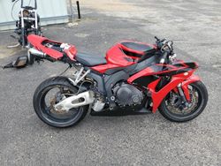 Salvage cars for sale from Copart Mcfarland, WI: 2006 Honda CBR1000 RR