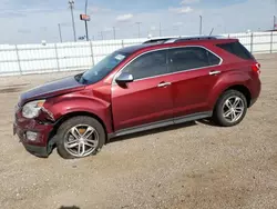 Chevrolet Equinox ltz salvage cars for sale: 2016 Chevrolet Equinox LTZ