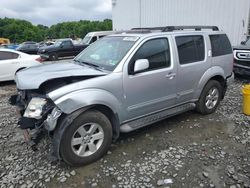 Salvage cars for sale at Windsor, NJ auction: 2008 Nissan Pathfinder S