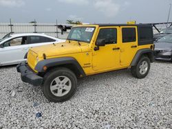 Jeep salvage cars for sale: 2015 Jeep Wrangler Unlimited Sport