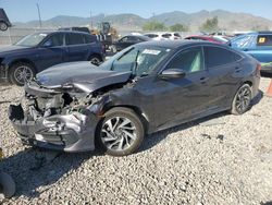 Honda Civic salvage cars for sale: 2016 Honda Civic EX