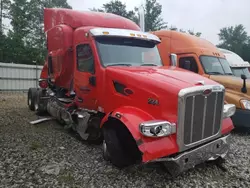 Salvage trucks for sale at Spartanburg, SC auction: 2021 Peterbilt 567