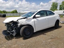 Salvage cars for sale from Copart Columbia Station, OH: 2017 Toyota Corolla L