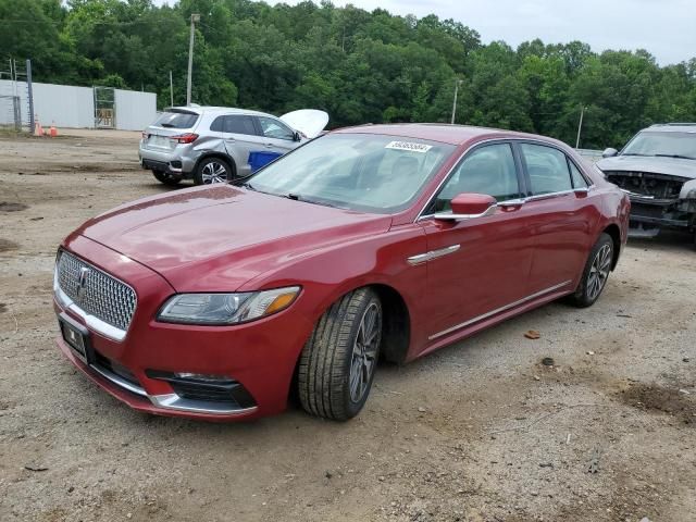 2017 Lincoln Continental Premiere