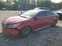 Salvage cars for sale from Copart Madisonville, TN: 2015 Hyundai Sonata Sport