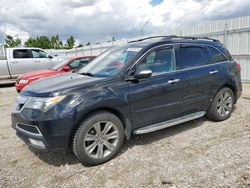 Acura salvage cars for sale: 2010 Acura MDX Advance