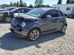 Fiat salvage cars for sale: 2015 Fiat 500 Sport