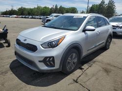 Salvage cars for sale at Denver, CO auction: 2021 KIA Niro LX