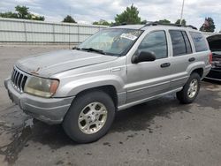 Salvage cars for sale from Copart Littleton, CO: 2000 Jeep Grand Cherokee Laredo