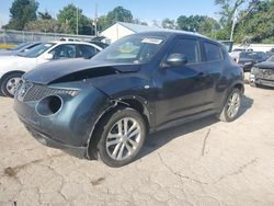 Salvage cars for sale at Wichita, KS auction: 2014 Nissan Juke S